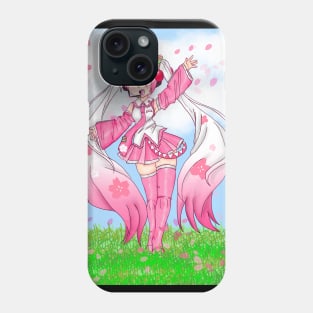 Sakura Hatsune Miku Tee/sticker Phone Case