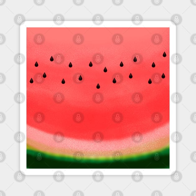 Sweet Sweet Sweet Watermelon Magnet by 3vaN