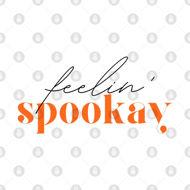 Feelin' Spookay Script Font for Halloween Night by Mia Delilah