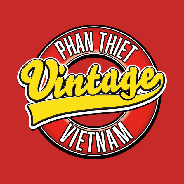 Phan Thiet vietnam retro logo by nickemporium1