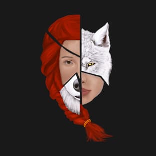 Wolf and Girl T-Shirt