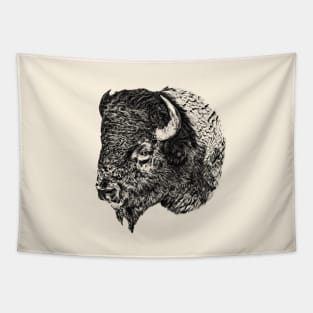 American bison Tapestry