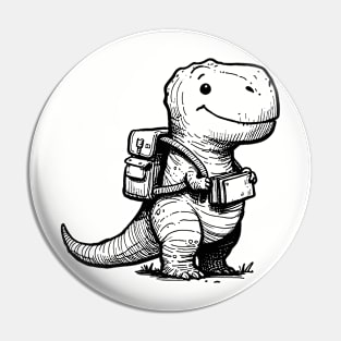 Dino goes to school. Pin