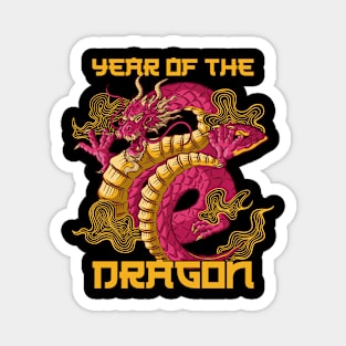 Chinese New Year 2024 Year of The Dragon Magnet