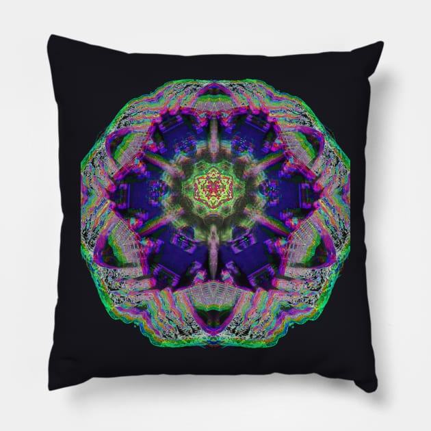 Speedball Blastoff by Jonny Rythmns Pillow by Elevated Focusion 