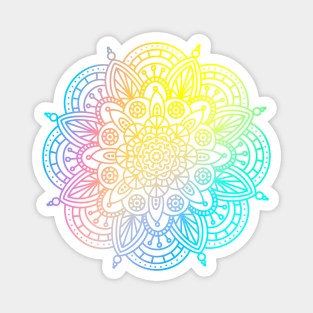 Mandala | Rainbow No. 1 Magnet