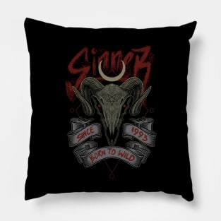 Sinner Goat Pillow