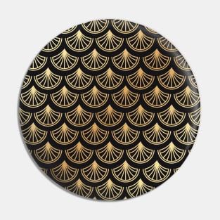 Art Deco Pattern Pin