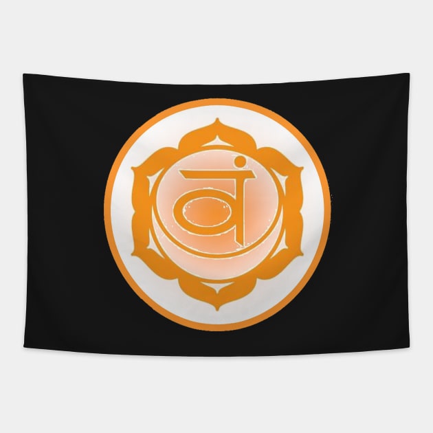 Embrace my emotions Sacral Chakra- Pink Tapestry by EarthSoul