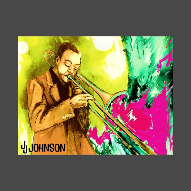 J.J. Johnson by Tryptic Press