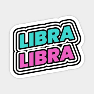 Libra Zodiac Magnet