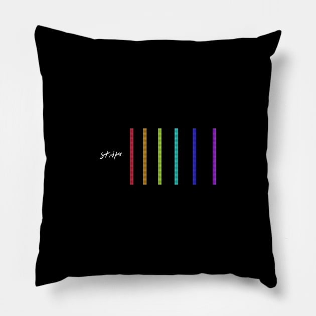 stripes Pillow by holymisa