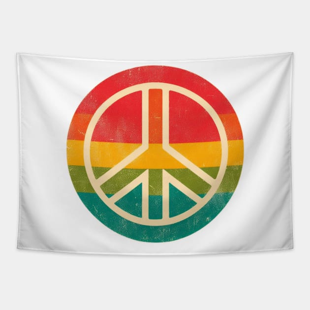 peace sign Tapestry by Anthony88