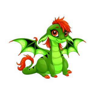 Baby dragon with cute eye T-Shirt