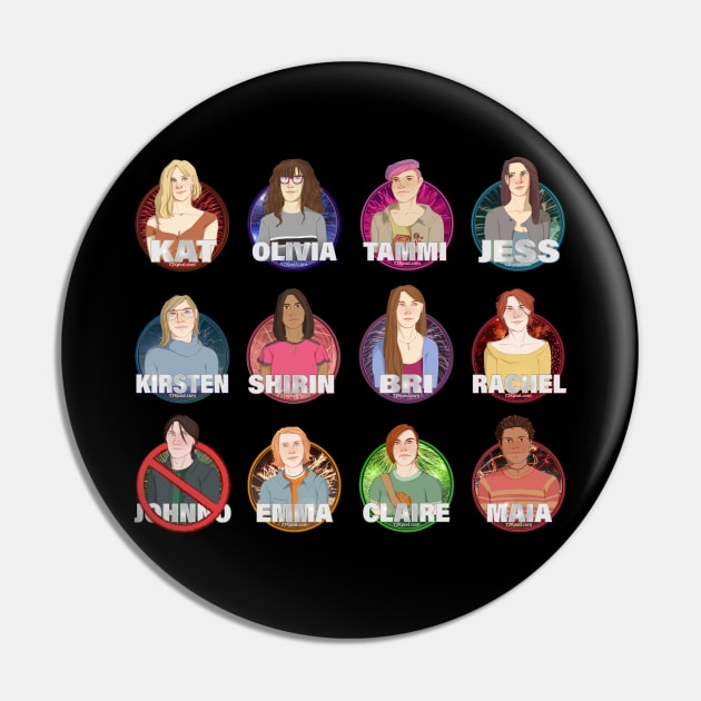 Y2K All Characters - season 1 order - Johnno blocked Pin by y2kpod