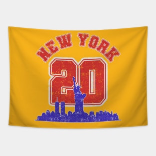 New York Vintage Varsity 20 Tapestry