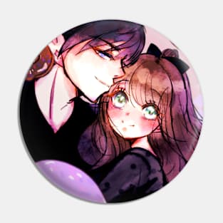 Donuts Couple Pin