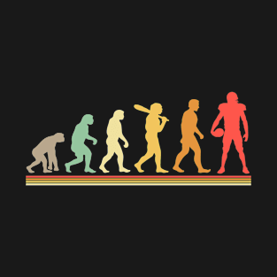 Football Evolution Retro T-Shirt