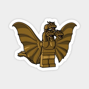 LEGO King Ghidorah Magnet