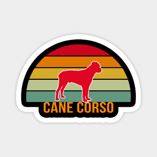 Cane Corso Vintage Silhouette Magnet