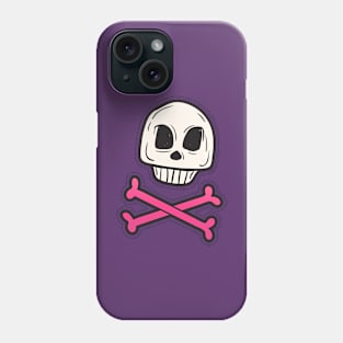 Smiling Skull Phone Case