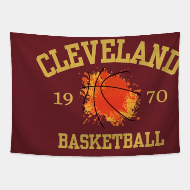 cleveland cavaliers Tapestry by soft and timeless