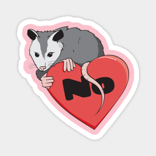 Possum Says No Magnet