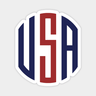 USA Logo Magnet