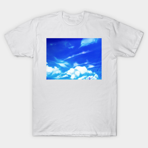 Bright Blue Sky - Sky - T-Shirt