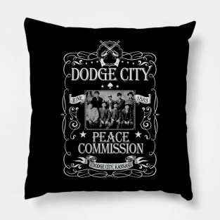DODGE CITY PEACE COMMISSION Pillow