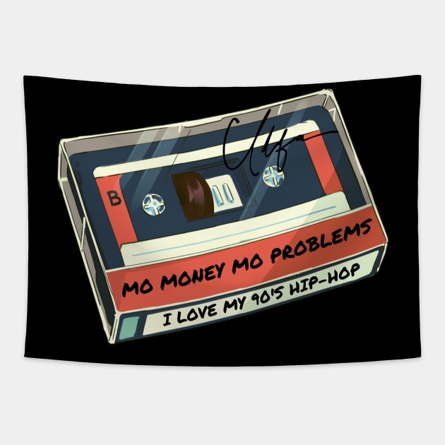 Mo money mo problems hip hop music Tapestry by Rdxart