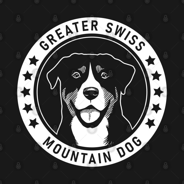 Greater Swiss Mountain Dog Fan Gift by millersye