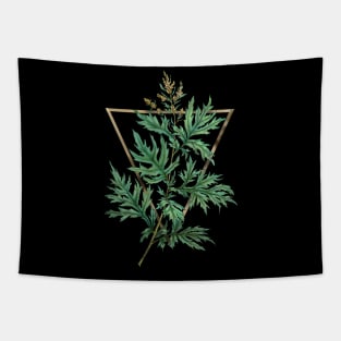 Mugwort. Magical herbs. Tapestry