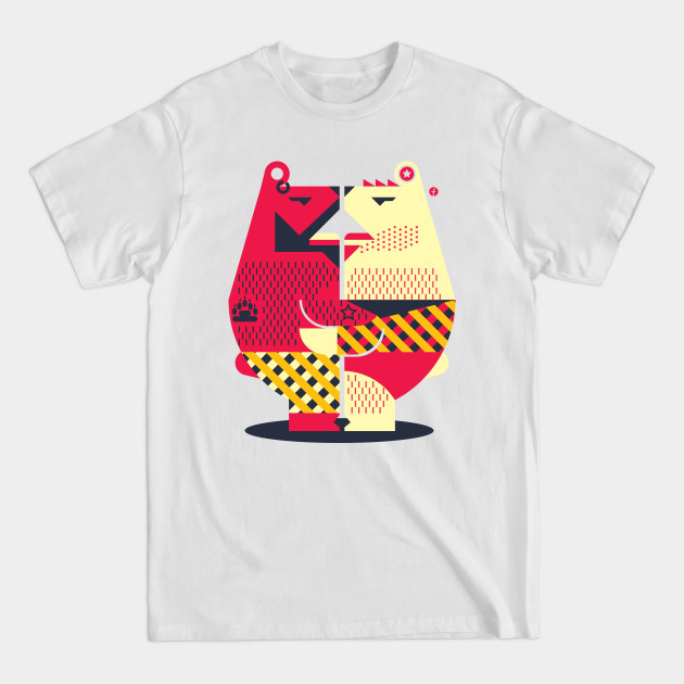 Disover Two Bears - Bear - T-Shirt