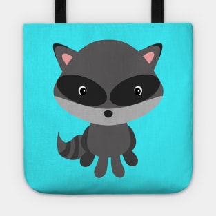 Pet Raccoon Portrait Tote