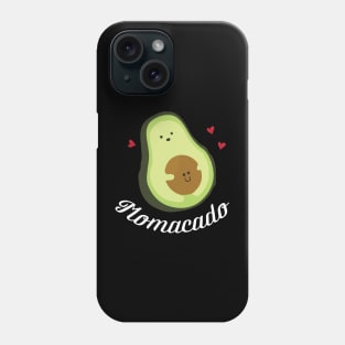 Momacado pregnant avocado funny maternity Phone Case