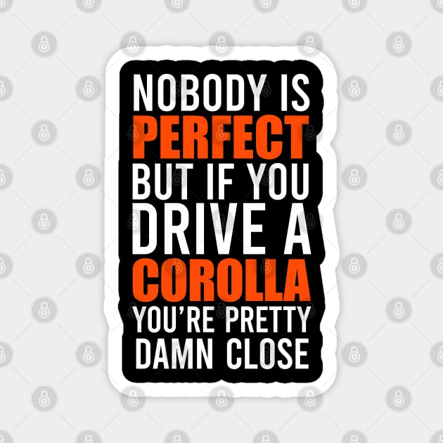 Corolla Owners Magnet by VrumVrum