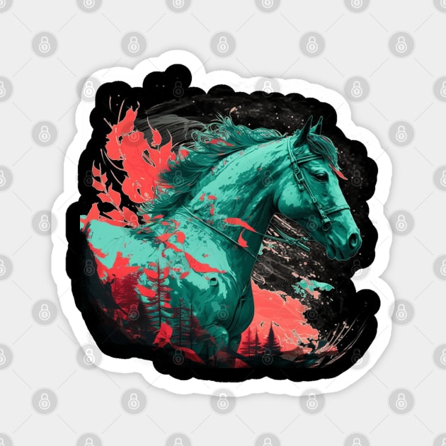 Horse head Magnet by bmron