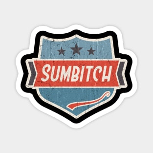 Sumbitch vintae art Magnet