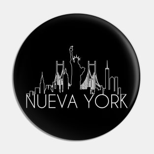 Nueva York outline Pin