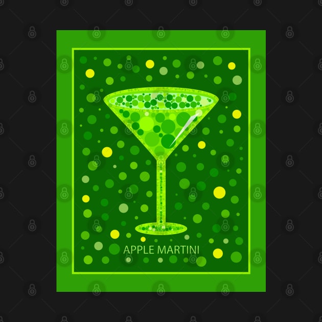 Apple Martini | Cocktail | Pop Art by williamcuccio