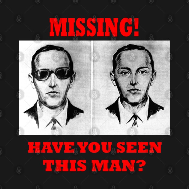 D.B.Cooper Still Missing by GeekIncStudios