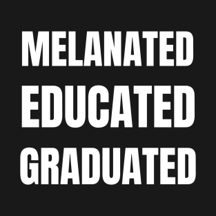 MELANTED EDUCATED GRADUATED T-Shirt