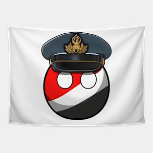 Sealand Polandball Countryball Design Tapestry