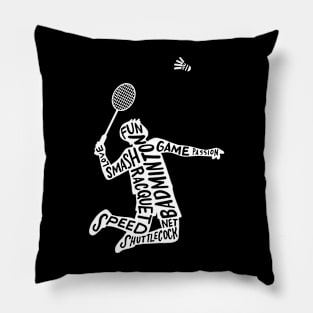 Badminton Badminton player Pillow