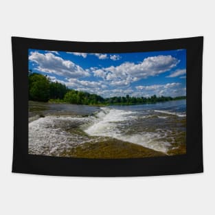 The Mississippi River on a sunny day Tapestry