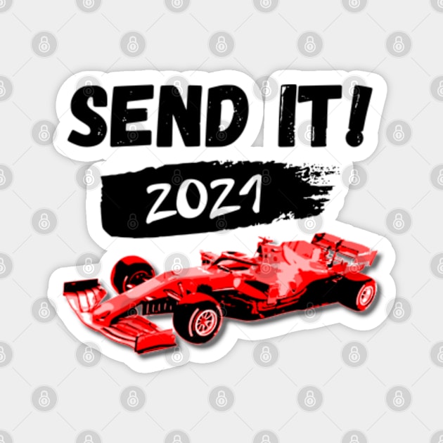 Send It 2021 Magnet by Worldengine