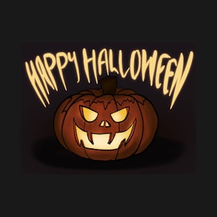 Jack-o-lantern Happy Halloween T-Shirt