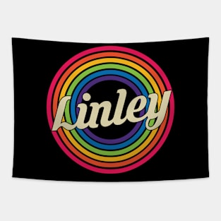 Linley - Retro Rainbow Style Tapestry