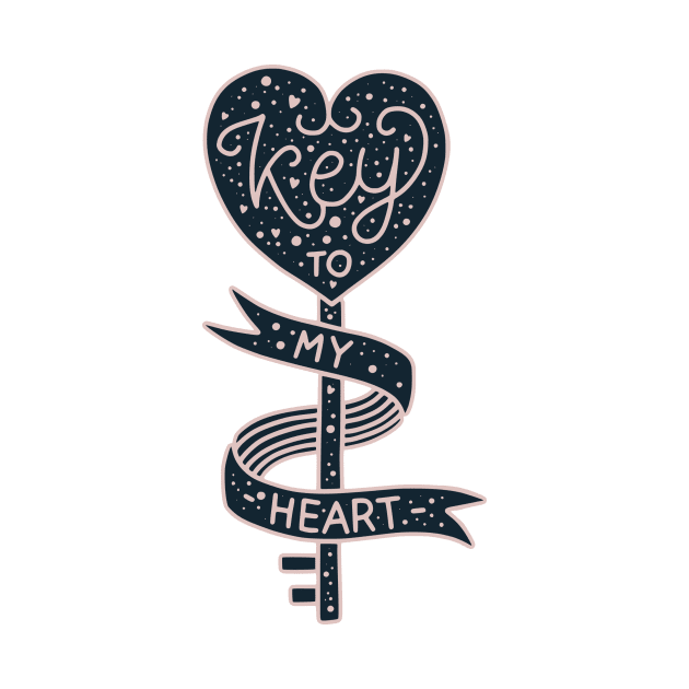 Key to my Heart Valentines by Sanu Designs